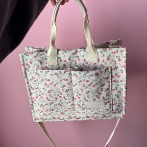 🌷 Small Floral Tote Bag 🌷